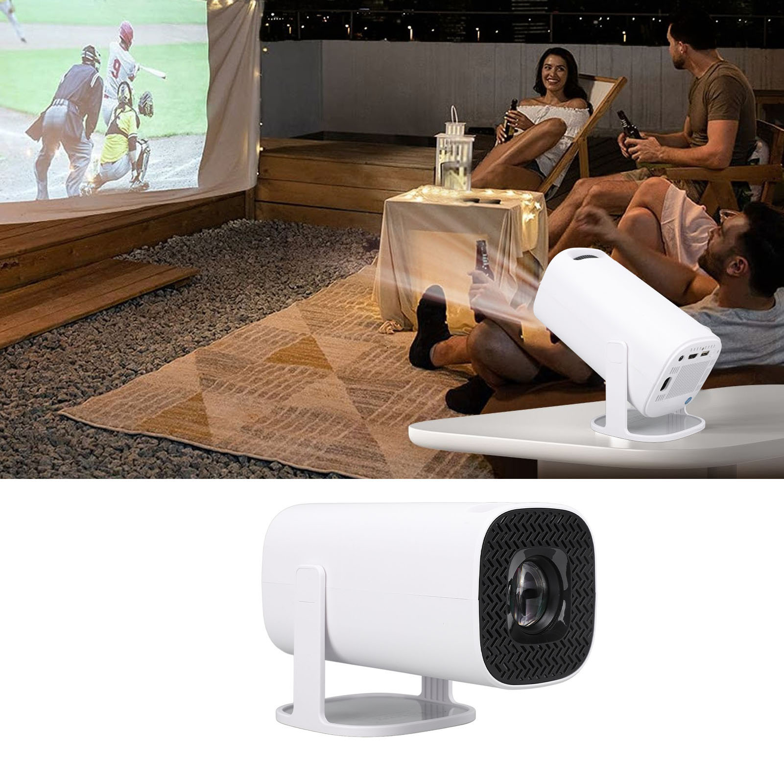 Home Cinema Mini - P30 1080P FHD 4K LED-projector 150