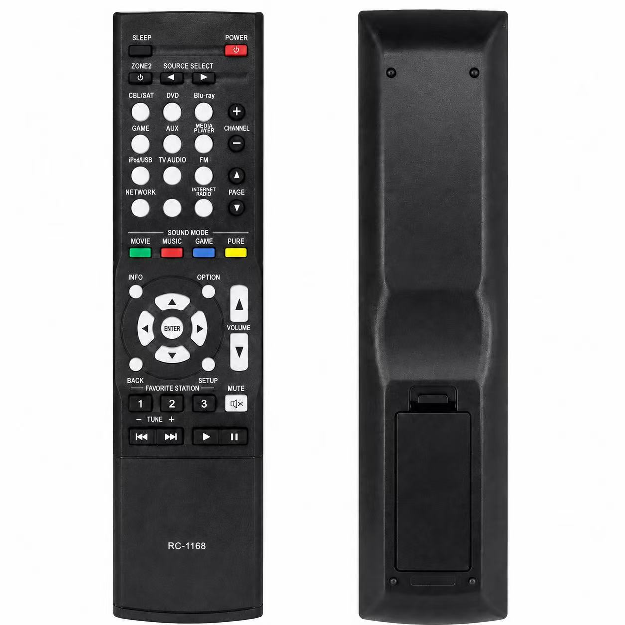 Home Cinema Denon - Nieuwe RC-1168 afstandsbediening voor Denon AVR-X510