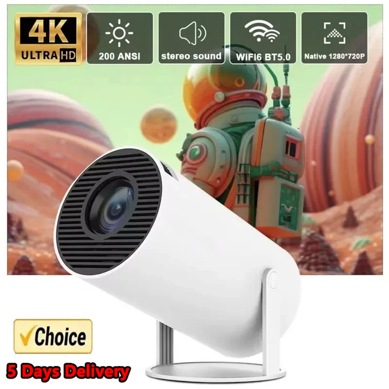 Home Cinema Mini - 2026 Nieuwe Projector 4K Android 11