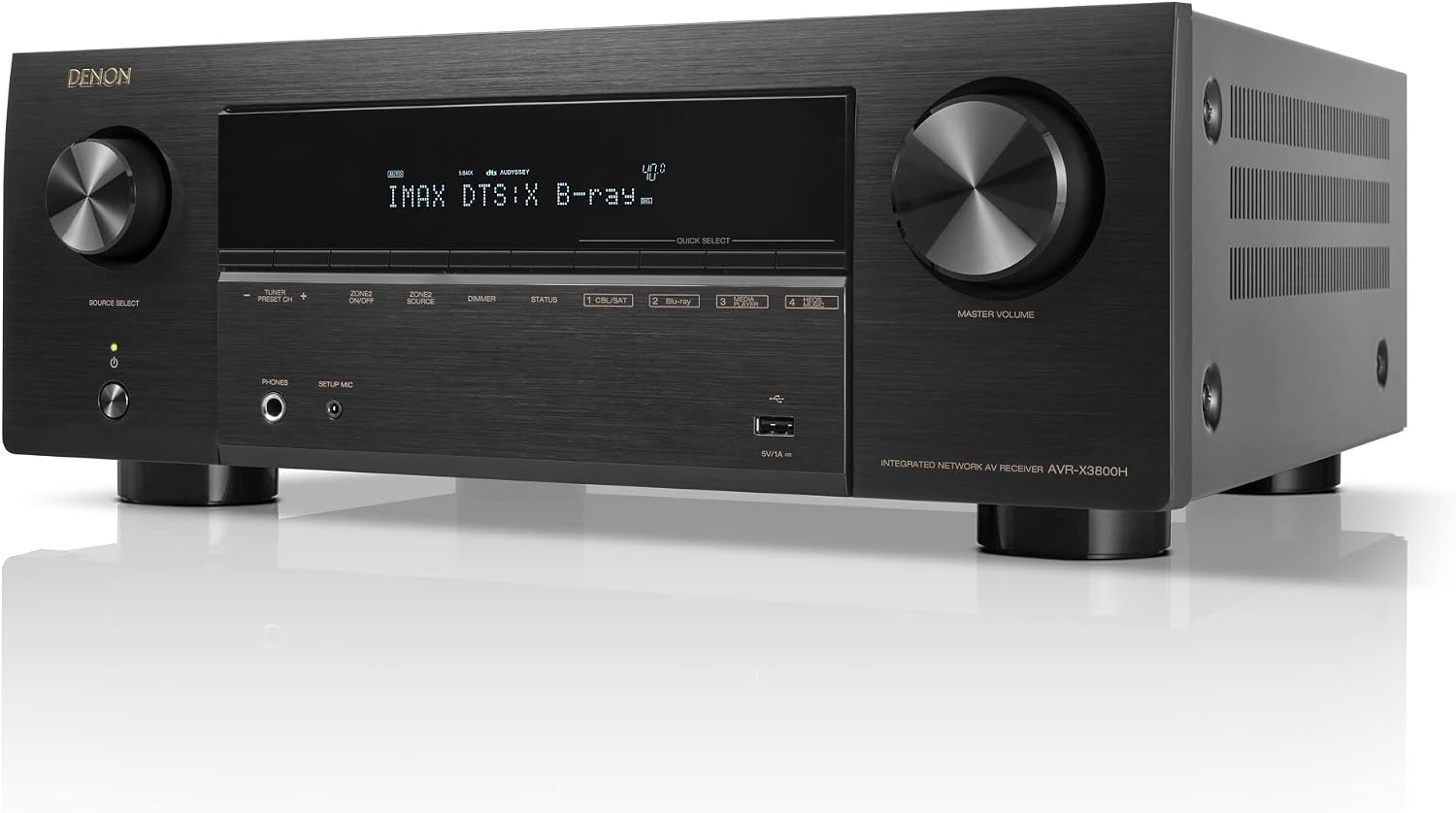 Home Cinema Denon - Denon AVR-X3800H 9.4-kanaals 8K UHD AVR