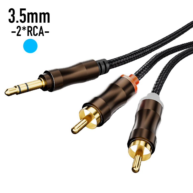 Home Cinema Beamer - RCA naar 3.5 mm jack aux