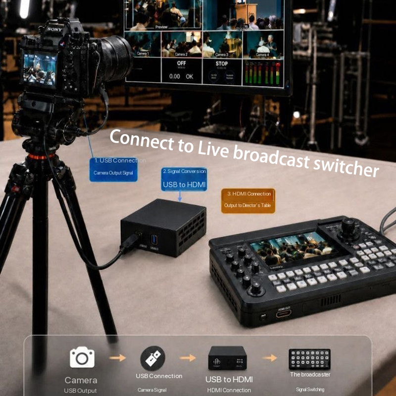 1080P UVC USB-camera naar HDMI - Home Cinema Usb recensie en prijs
