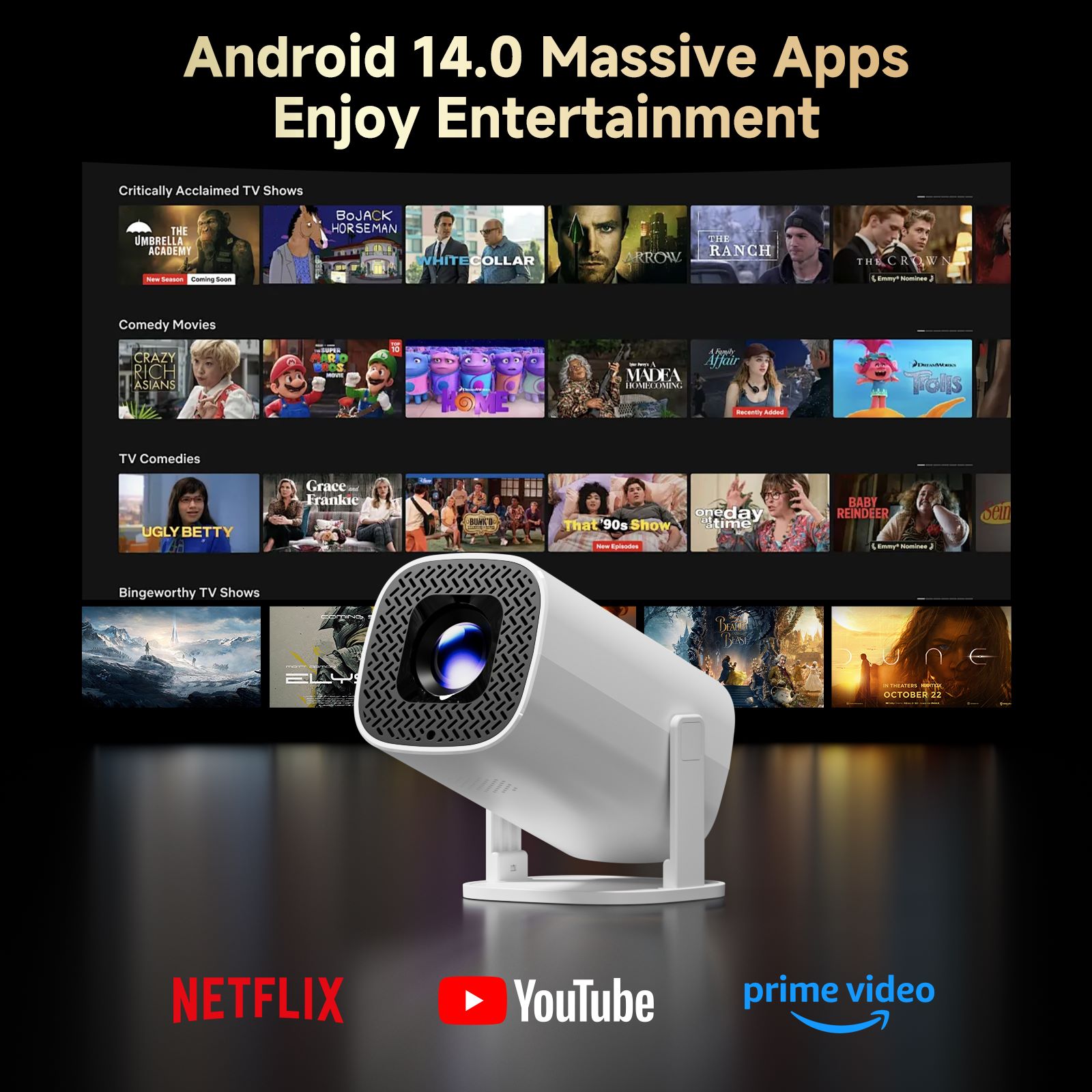 HONGTOP P30PRO Smart Mini-proj - Home Cinema Mini recensie en prijs