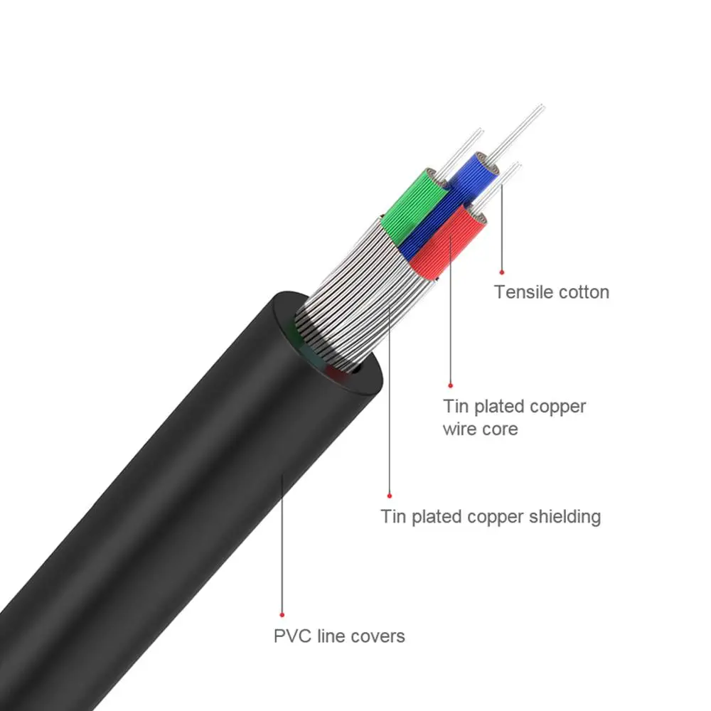 QGeeM RCA-kabel 2RCA naar 3.5  - Home Cinema Beamer recensie en prijs
