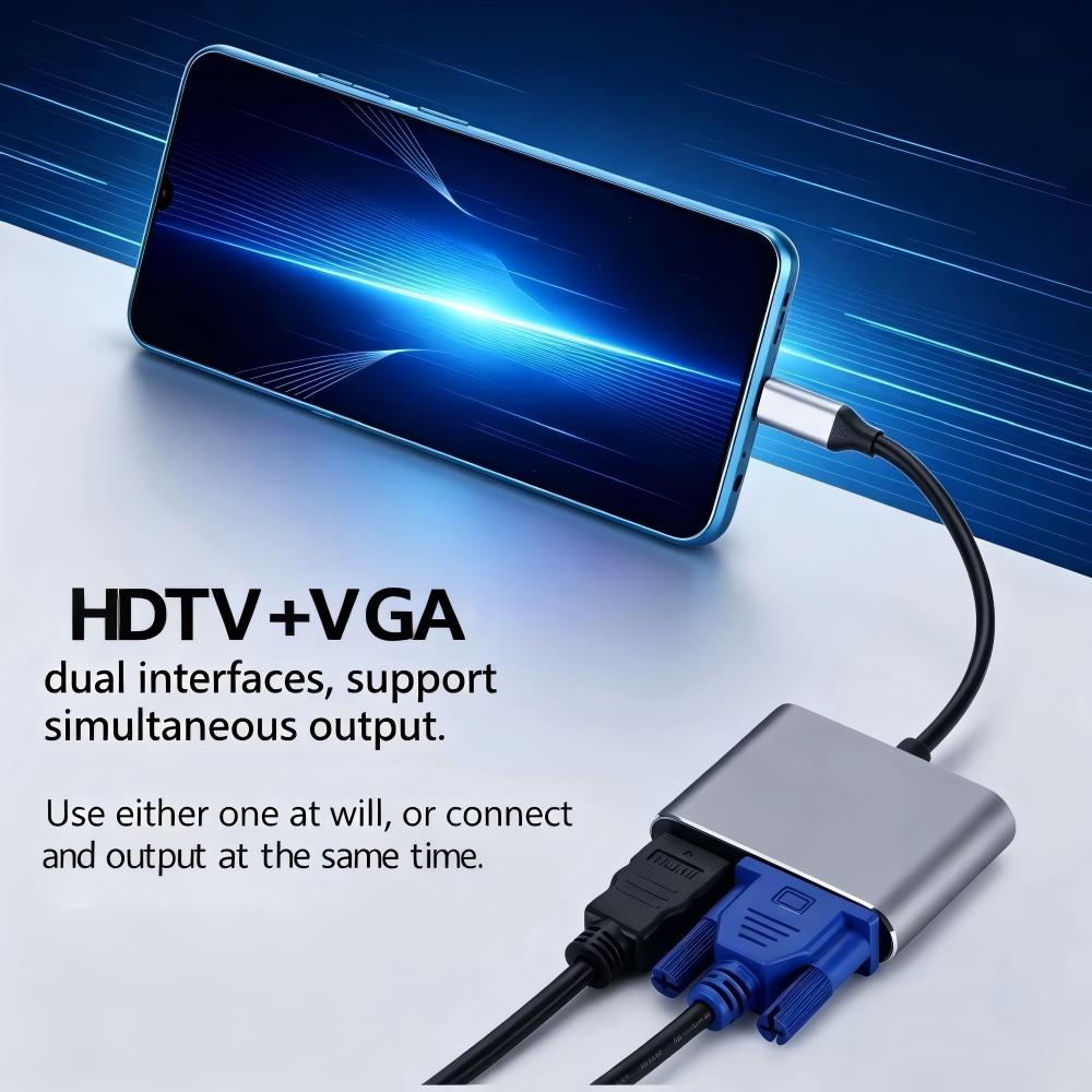 USB 3.0/TYPE-C naar HDMI VGA-a - Home Cinema Usb recensie en prijs