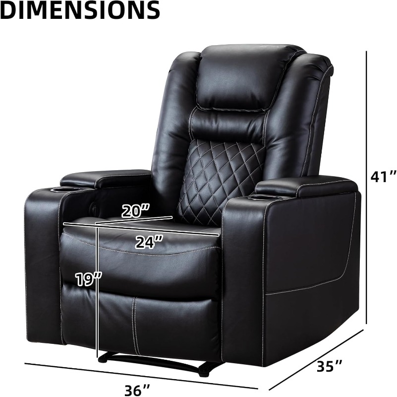 CANMOV elektrische relaxfauteu - Home Cinema Couch recensie en prijs