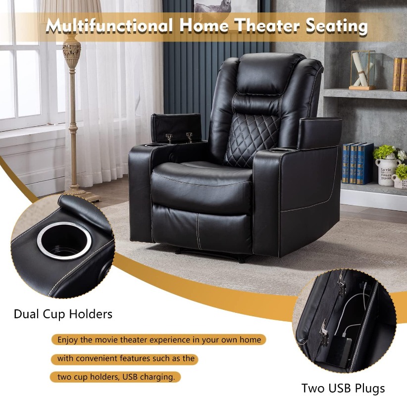 CANMOV elektrische relaxfauteu - Home Cinema Couch recensie en prijs