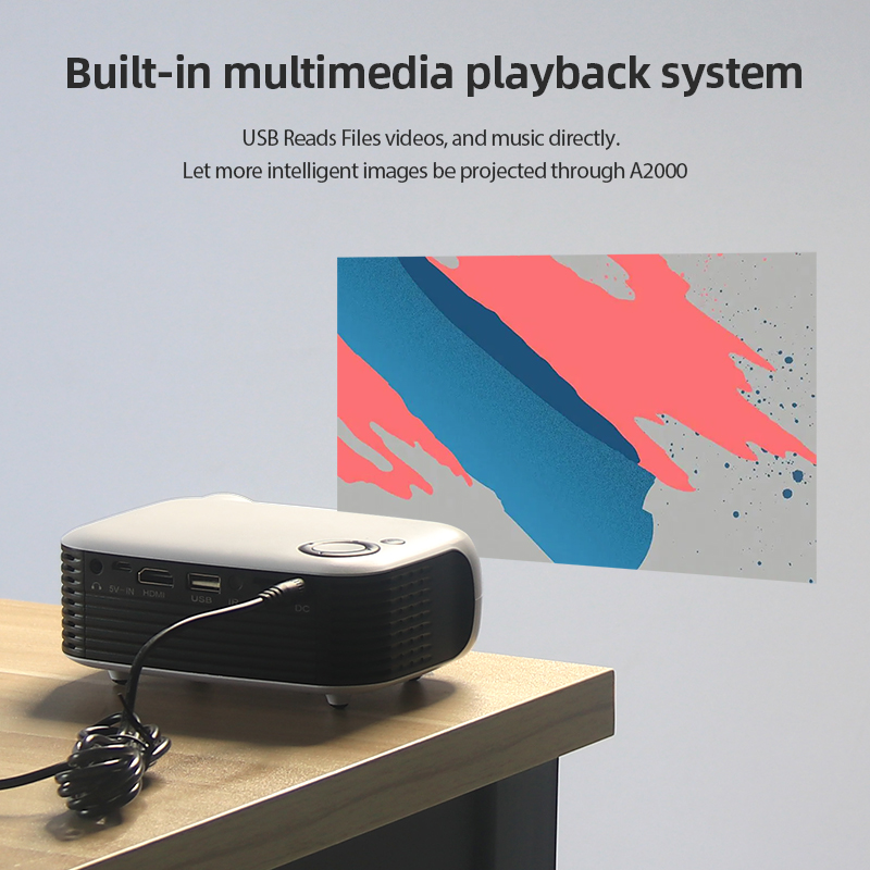 A2000 Mini-projector Draagbare - Home Cinema Mini recensie en prijs
