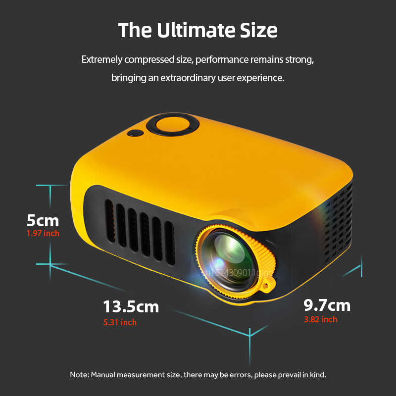 A2000 Mini-projector Draagbare - Home Cinema Mini recensie en prijs