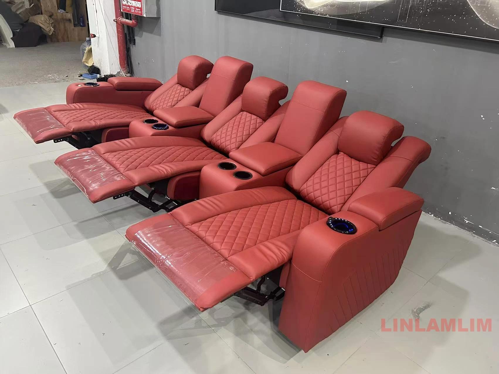 Linlamlim luxe 3-zits fauteuil - Home Cinema Couch recensie en prijs