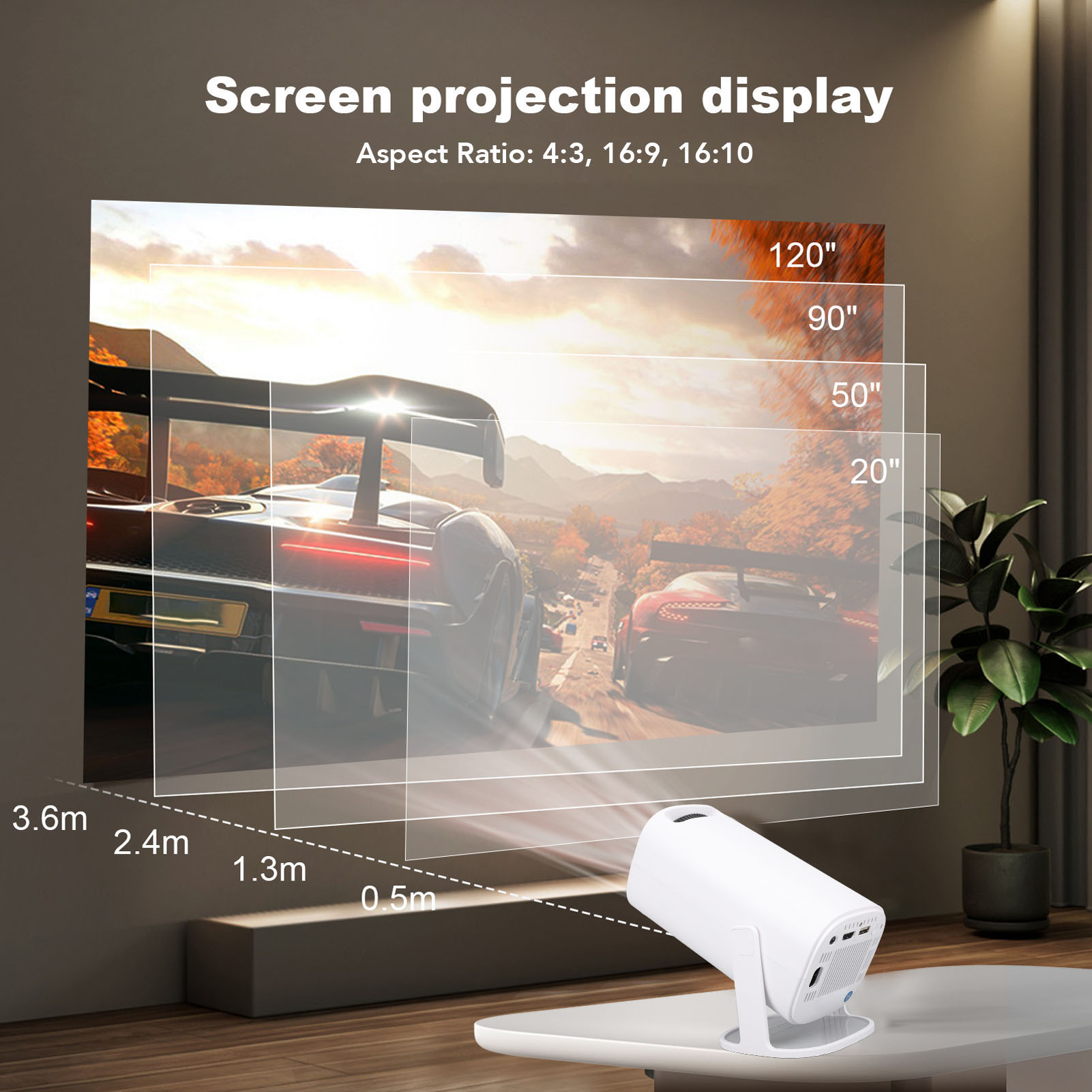 P30 1080P FHD 4K LED-projector - Home Cinema Mini recensie en prijs