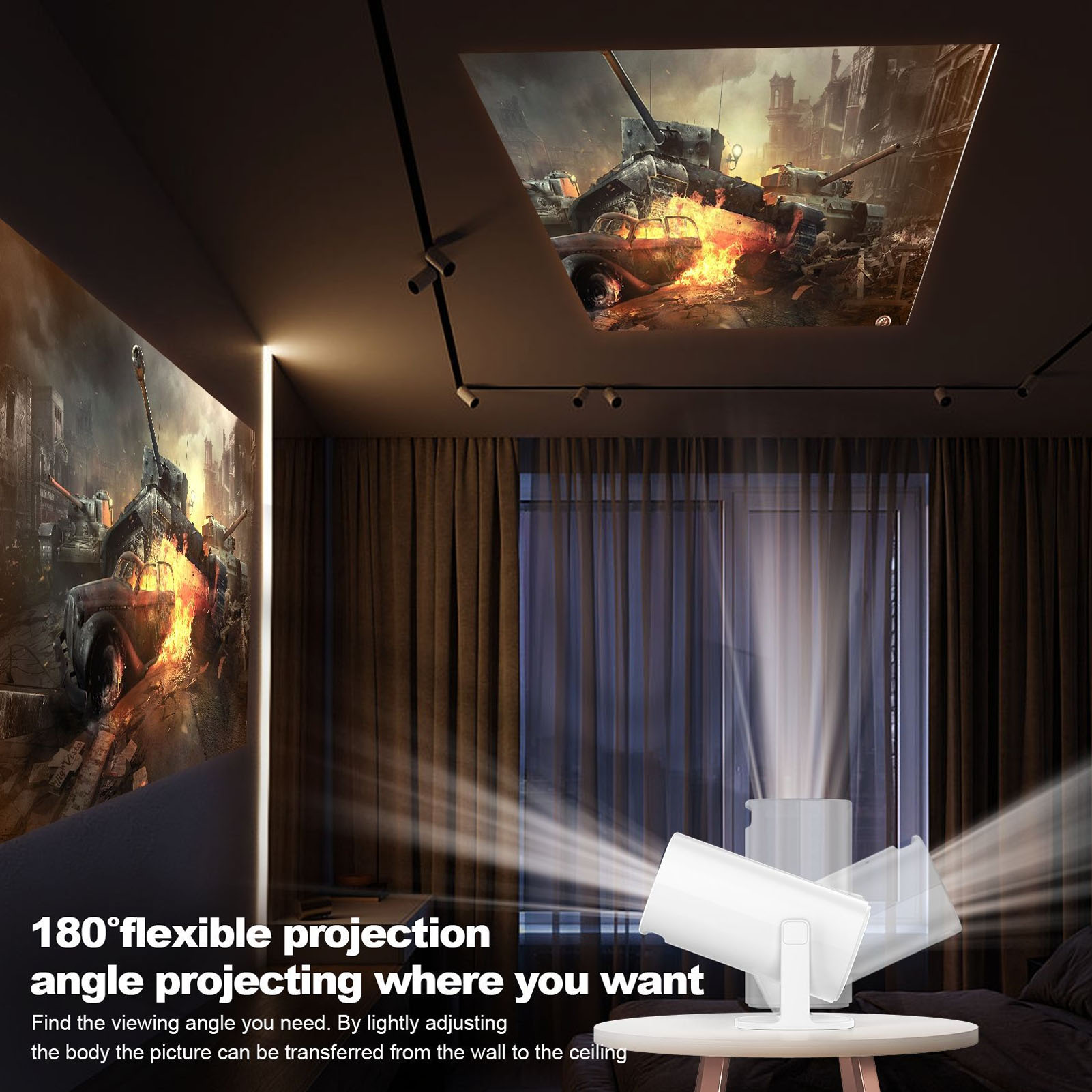P30 1080P FHD 4K LED-projector - Home Cinema Mini recensie en prijs