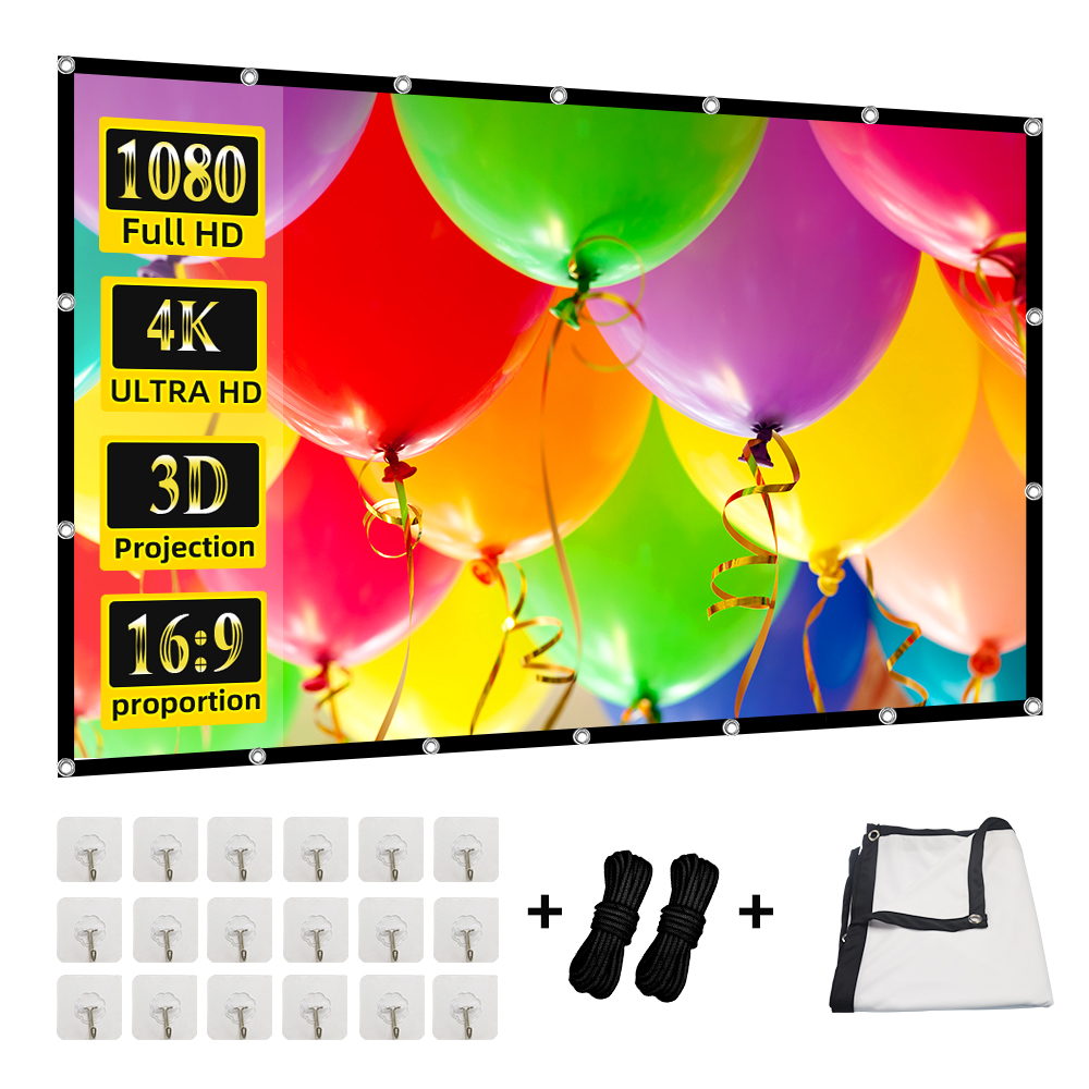 MIXITO projectiegordijn 16: 9  - Home Cinema Blanc recensie en prijs