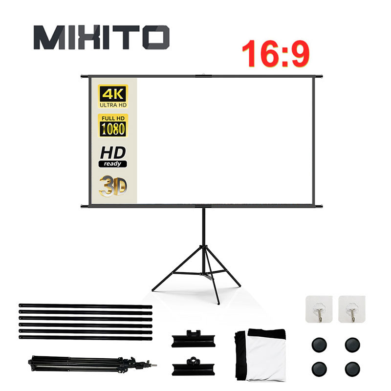 MIXITO Draagbaar 16:9 High-def - Home Cinema Blanc recensie en prijs