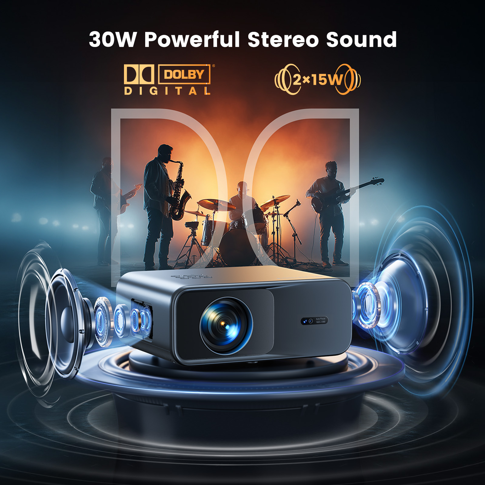 WIMIUS 1200 ANSI-projector 4K  - Home Cinema Complet recensie en prijs