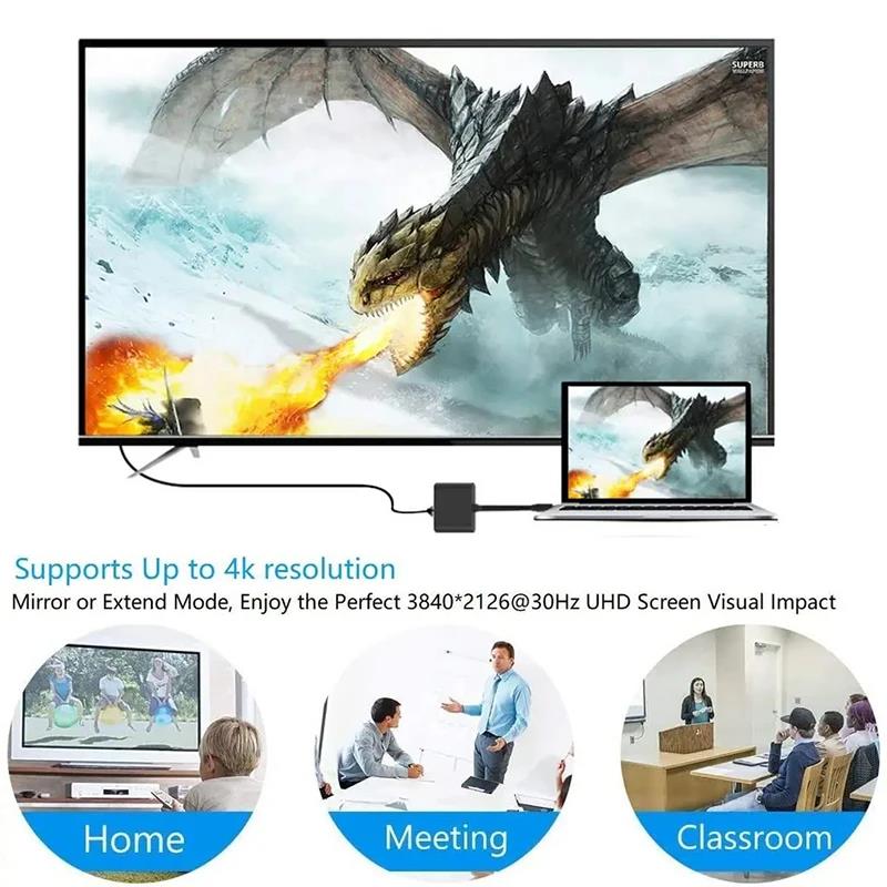 USB-C naar HDMI-compatibele 3- - Home Cinema Usb recensie en prijs