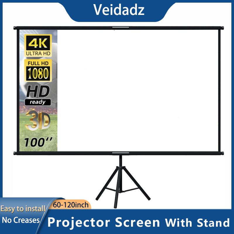 VEIDADZ Projectorscherm met st - Home Cinema Blanc recensie en prijs