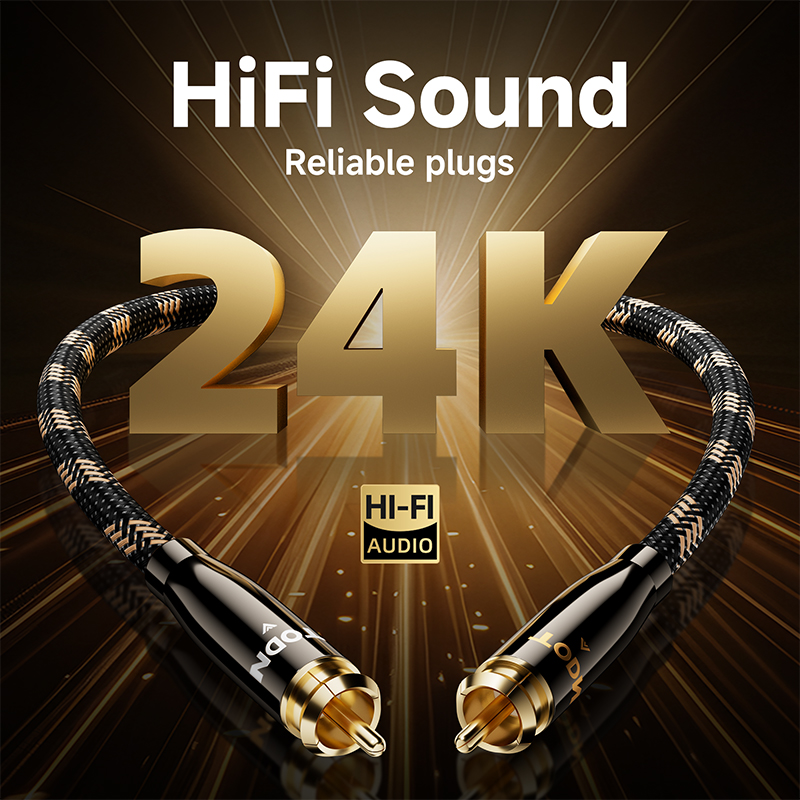 TODN RCA Kabel HiFi Stereo 3.5 - Home Cinema Beamer recensie en prijs