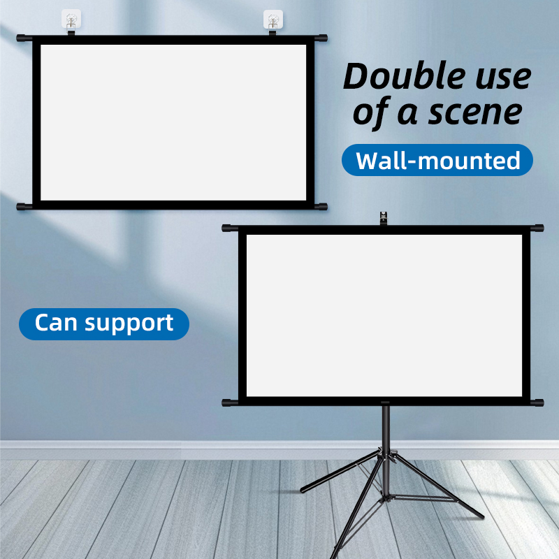 Projectorscherm met standaard  - Home Cinema Blanc recensie en prijs