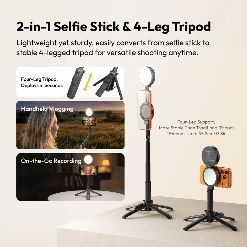 Ulanzi MT40 2-in-1 Mini Selfie - Smart Tv Stick recensie en prijs