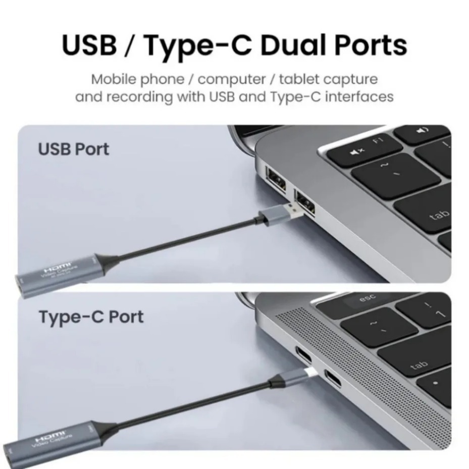 USB-C 2.0/3.0 HDMI Video Captu - Home Cinema Usb recensie en prijs