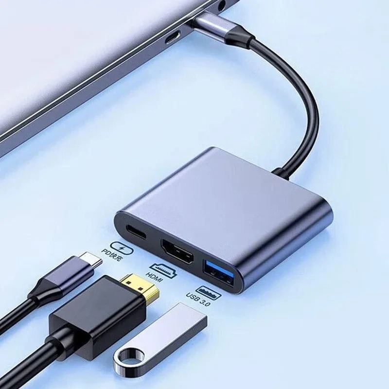 USB C HUB 3in1 Type C 3.0 naar - Home Cinema Usb recensie en prijs