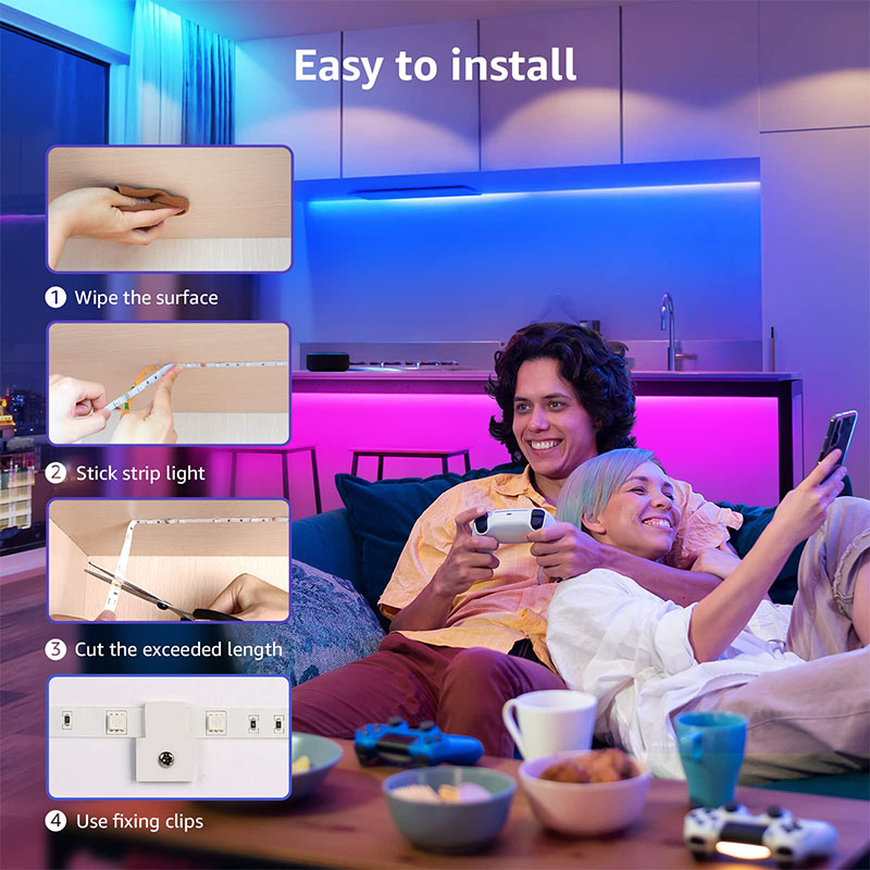 USB RGB LED strip SMD3535 met  - Ambient Light Strip Tv recensie en prijs