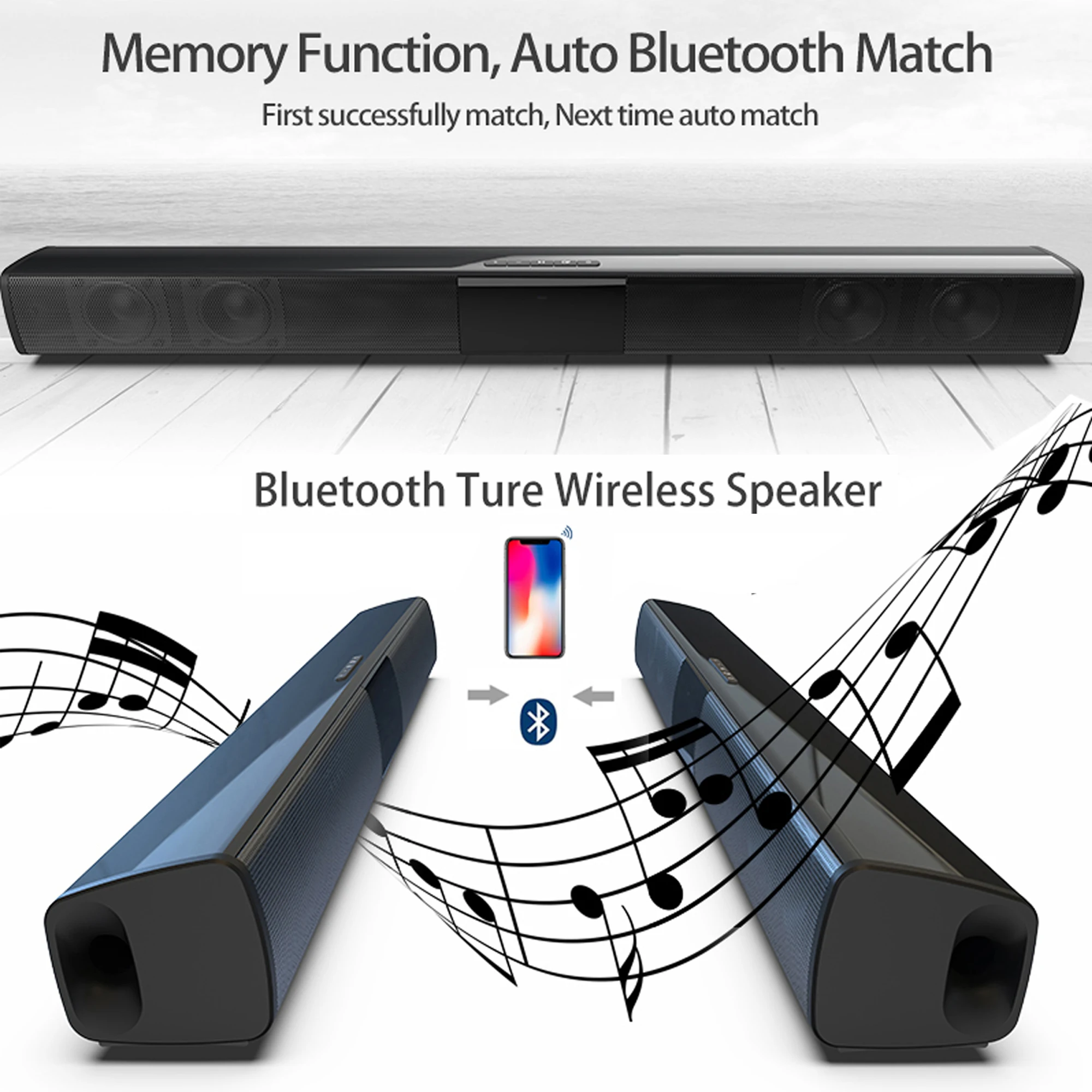 40W High Power Soundbar voor T - Home Cinema Complet recensie en prijs