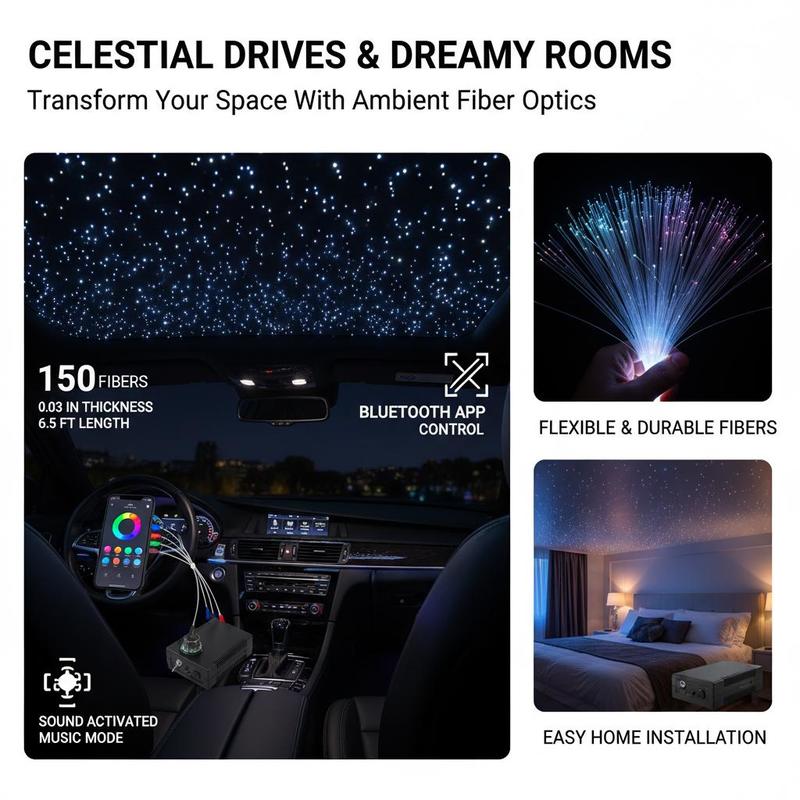 Glasvezel Sterrenplafondverlic - Home Cinema Interiors recensie en prijs