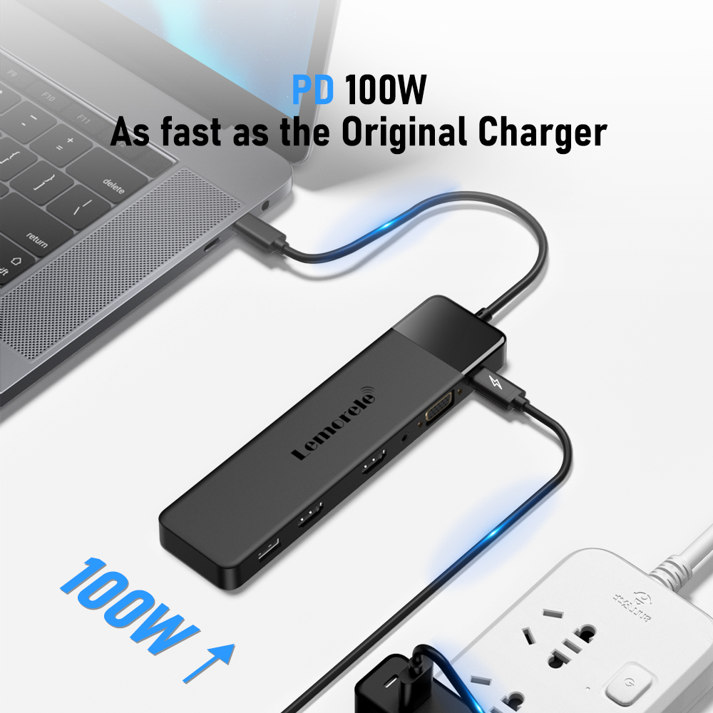Lemorele 13-in-1 USB C HUB 4K3 - Home Cinema Usb recensie en prijs