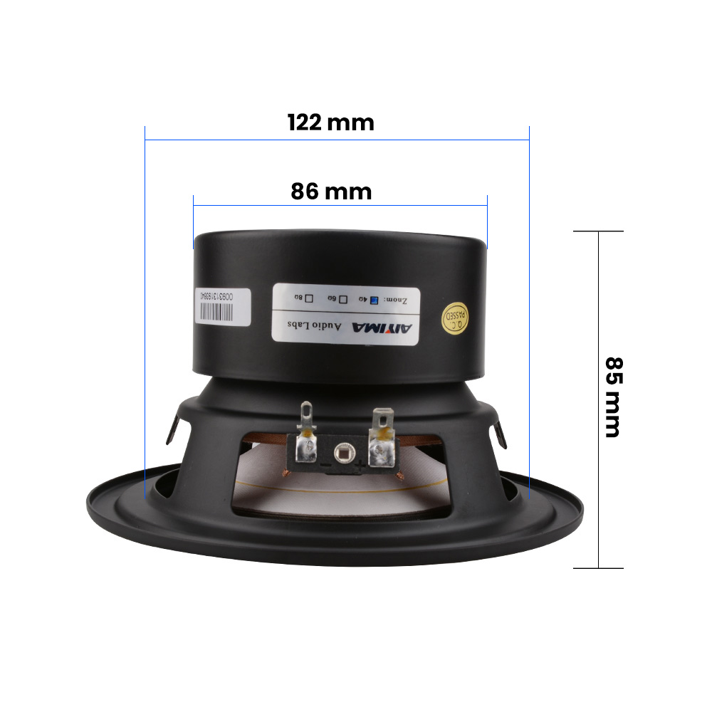 Aiyima 1Pcs 5.25 Inch Subwoofe - Home Cinema Complet recensie en prijs