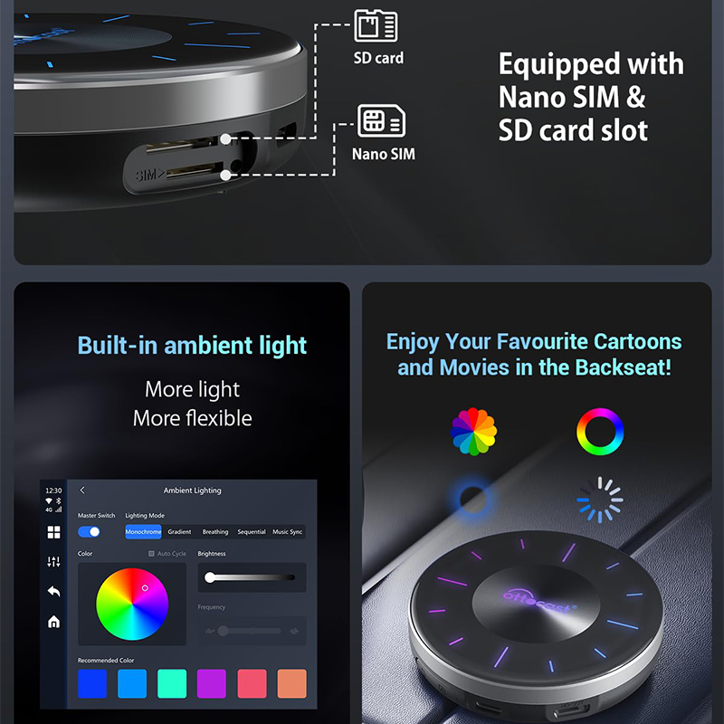 OTTOCAST P3 CarPlay AI Box Dra - Smart Tv Stick recensie en prijs