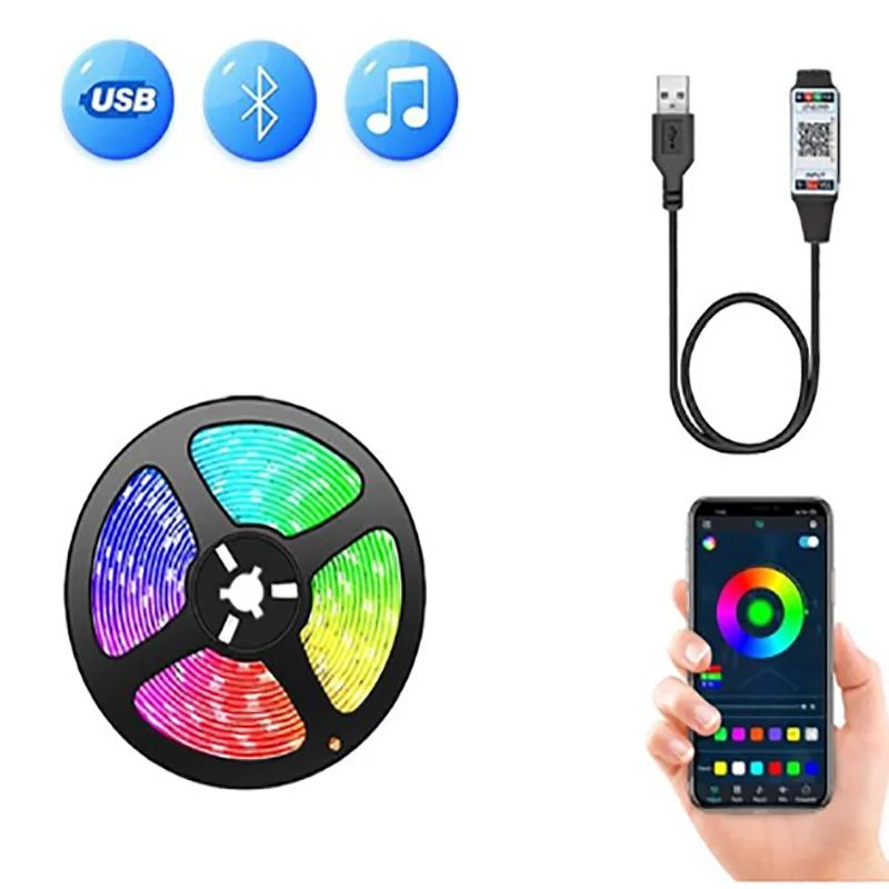 RGB Led Strip Light Bluetooth  - Ambient Light Strip Tv recensie en prijs