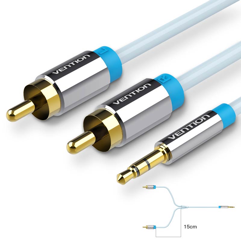 Ventie RCA Kabel 3.5 naar 2rca - Home Cinema Beamer recensie en prijs