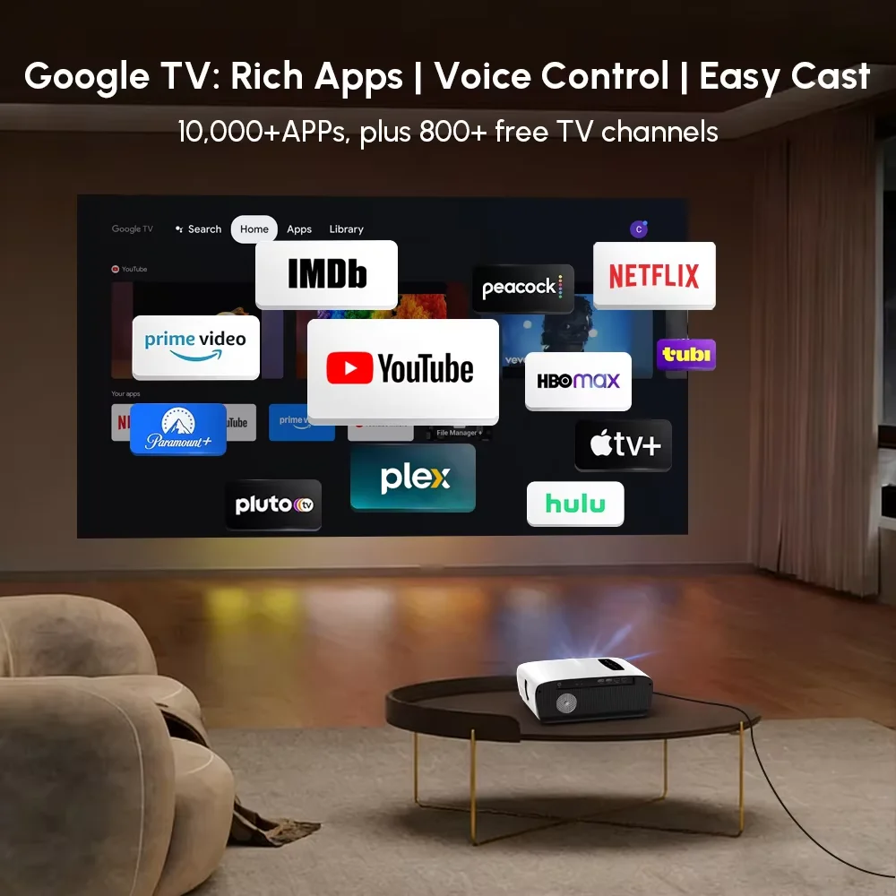 NewA9S 4k Projector Autofocus  - Home Cinema Couch recensie en prijs
