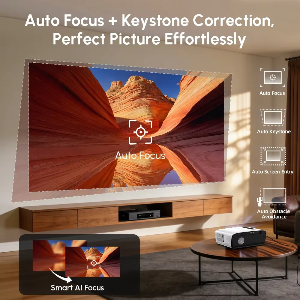 NewA9S 4k Projector Autofocus  - Home Cinema Couch recensie en prijs